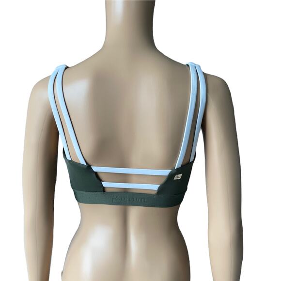 Aurum Olive Sport Bra Size Petite XS - Picture 3 of 6